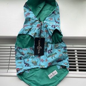 Lucy & Co reversible raincoat for dogs Size M